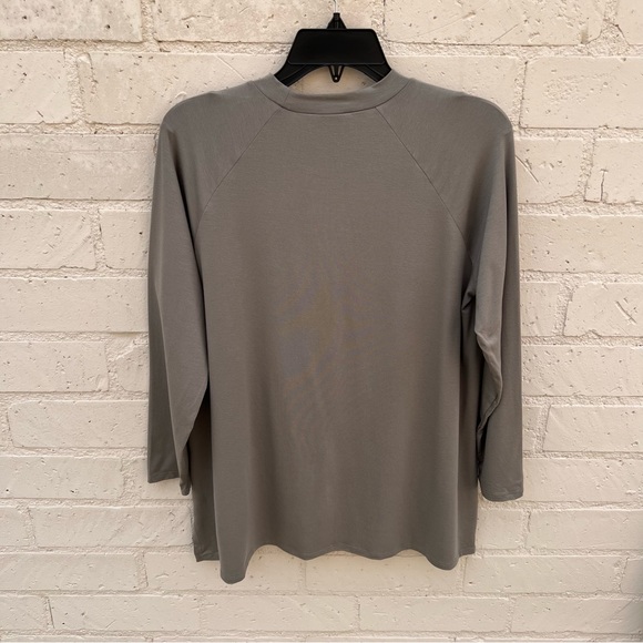 Eileen Fisher Fine Jersey Crew Neck Top NEW - Picture 14 of 15